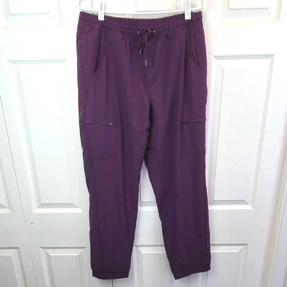 NWT ☆ Eddie Bauer Purple Fleece Lined Pant Size 12 - Picture 4 of 14